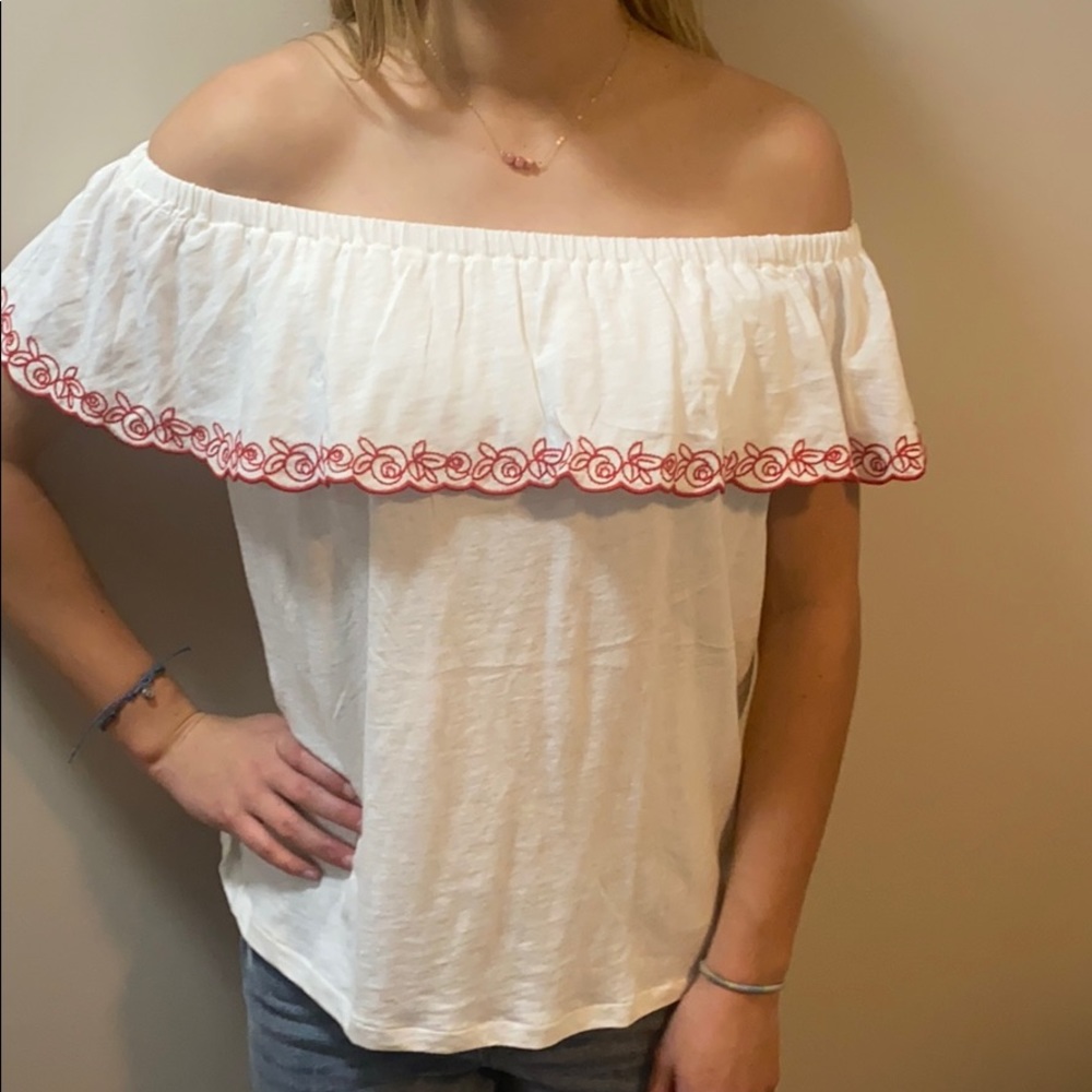 Off shoulder top
